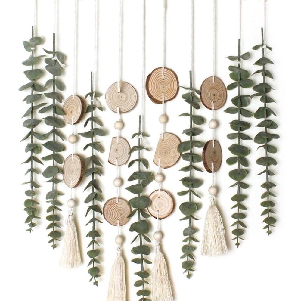 Nature-Inspired Green and Brown Tapestry - Picture 6 of 7